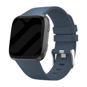 Fitbit Versa (2) siliconen bandje (grijsblauw)