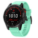 Garmin Fenix 7 siliconen bandje (aqua)