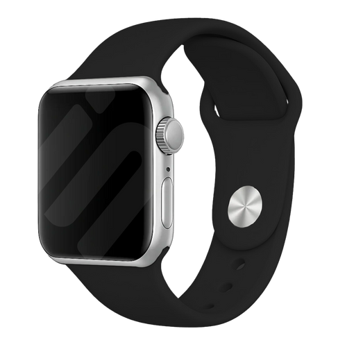 Apple Watch sport bandje (zwart)