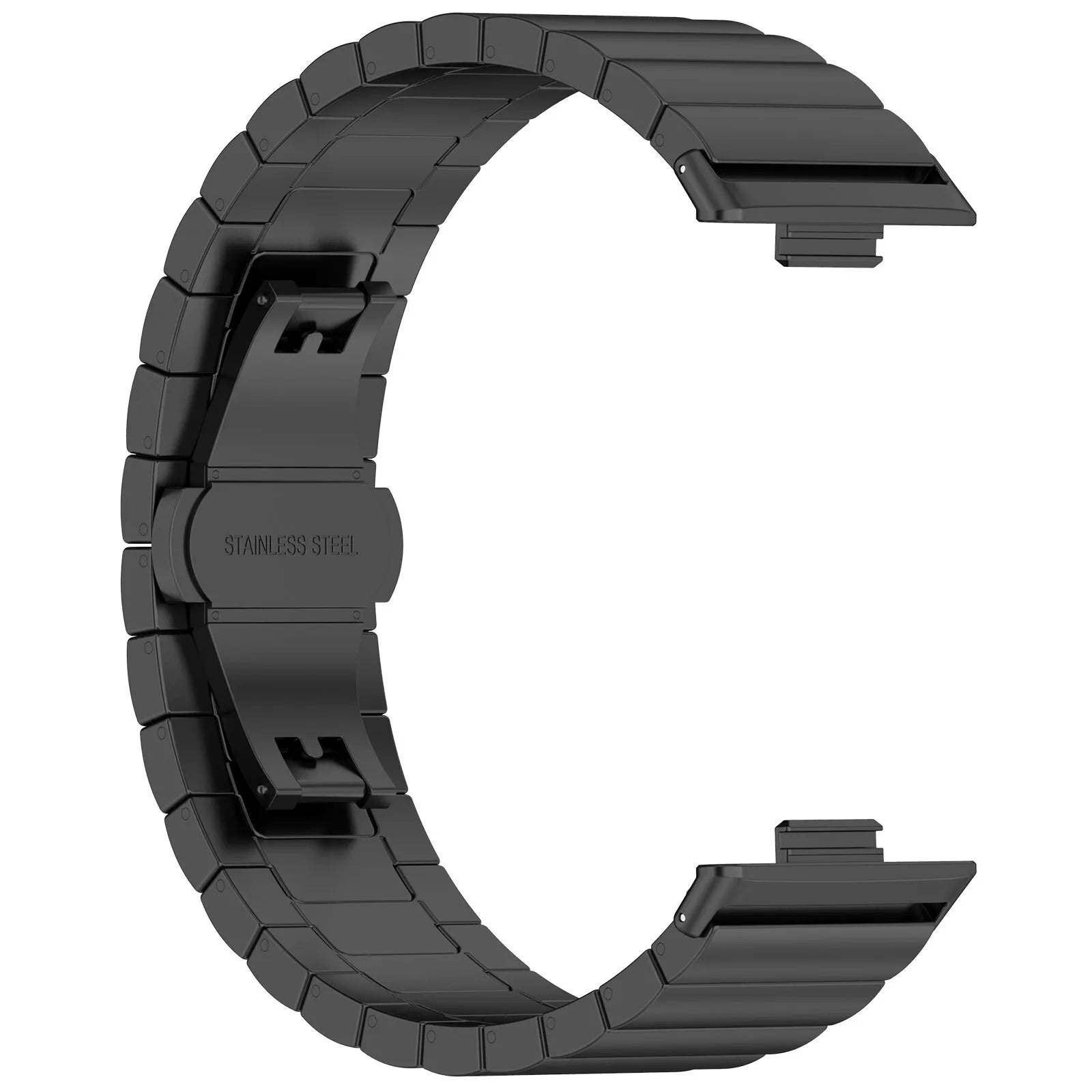 Huawei Watch Fit 4 luxe metalen band (zwart)