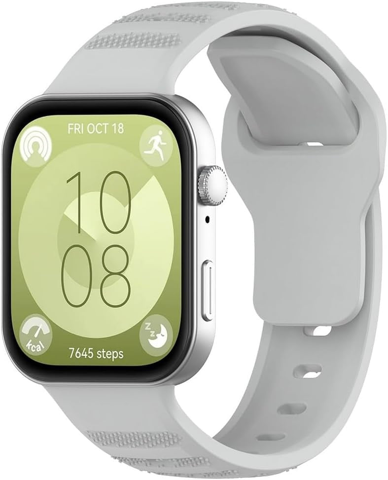 Huawei Watch Fit 4 outdoor siliconen bandje (grijs)