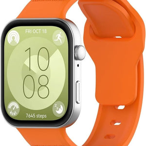 Huawei Watch Fit 5 Pro Outdoor Silicone Strap (Orange)