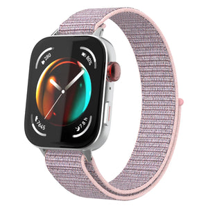 Huawei Watch Fit 4 Pro nylon bandje (roze)