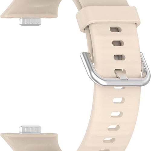 Huawei Watch Fit 5 Pro siliconen bandje (beige)