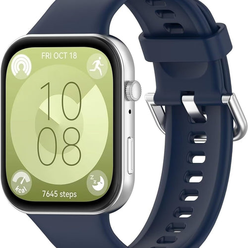 Huawei Watch Fit 4 Pro siliconen bandje (donkerblauw)