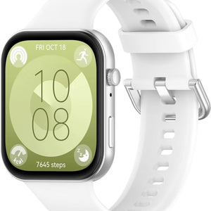 Huawei Watch Fit 4 siliconen bandje (wit)