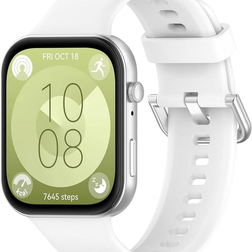 Huawei Watch Fit 4 siliconen bandje (wit)