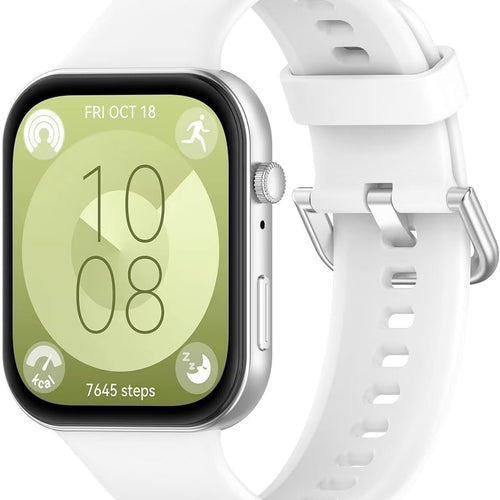 Huawei Watch Fit 5 Pro siliconen bandje (wit)