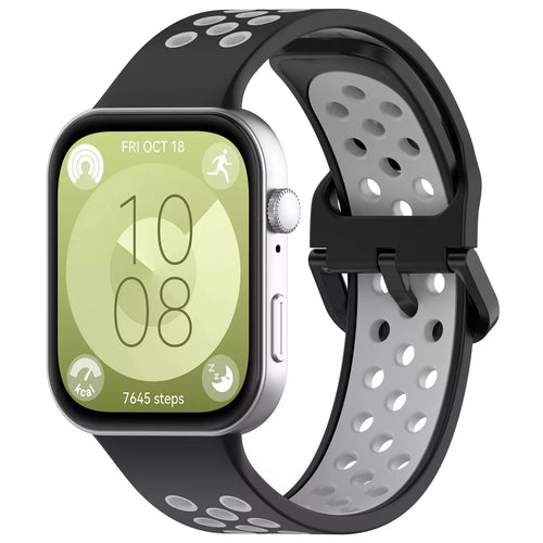 Huawei Watch Fit 5 Pro Sport Strap (Black/Grey)