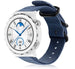 Huawei Watch GT 3 Pro 43mm nylon gesp band (blauw)