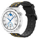 Huawei Watch GT 3 Pro 43mm sport gesp band (zwart/geel)