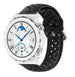 Huawei Watch GT 3 Pro 43mm siliconen bandje met gaatjes (zwart)