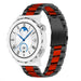 Huawei Watch GT 3 Pro 43mm stalen band (zwart/rood)