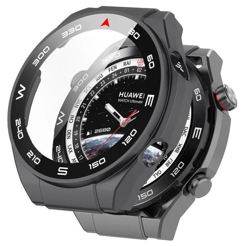 Huawei Watch Ultimate PC hoesje met glas
