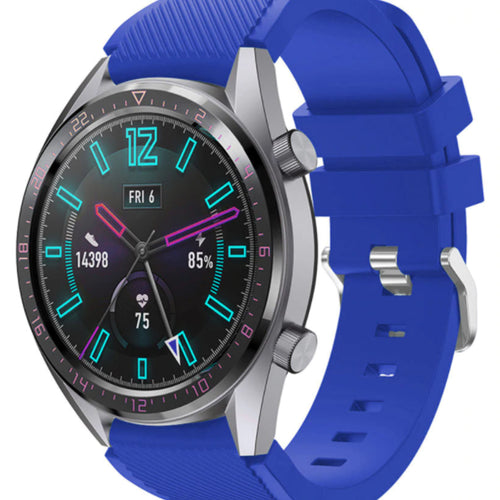 Huawei Watch GT 2 siliconen bandje (blauw)