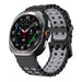Samsung Galaxy Watch Ultra 2 wave siliconen bandje (zwart/grijs)