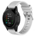 Garmin Epix Gen 2 glossy silicone band (wit)
