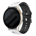Amazfit GTS 4 Flower Silicone Strap (White/Black)