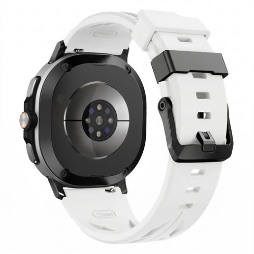 Samsung Galaxy Watch 9 - 44mm race siliconen band (wit)