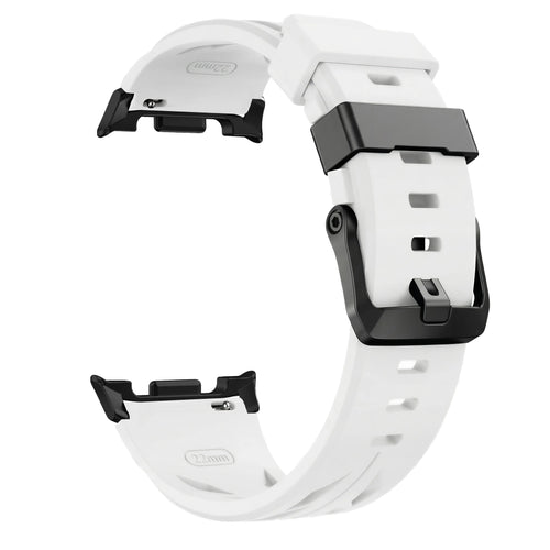 Samsung Galaxy Watch 9 - 44mm race siliconen band (wit)