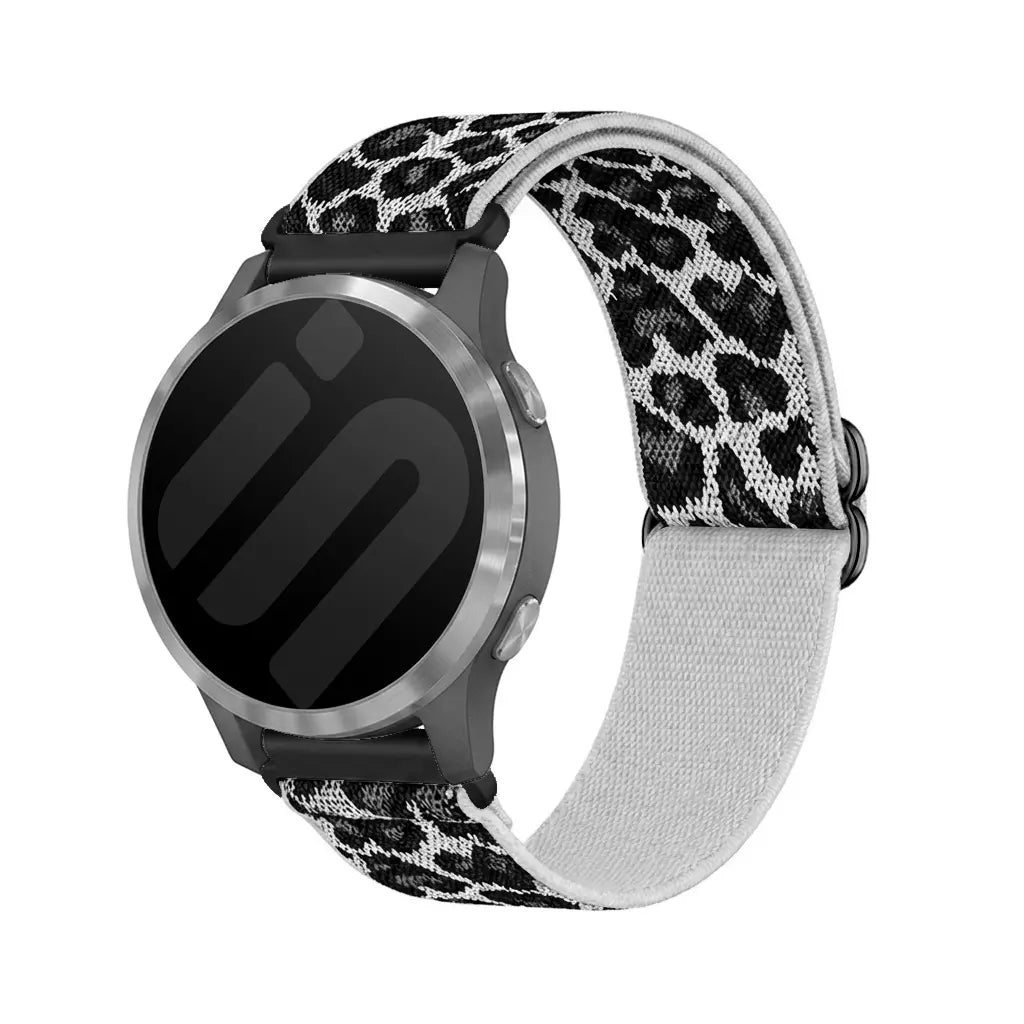 Huawei Watch GT 7 - 41mm elastisch bandje (white leopard)