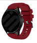 Withings ScanWatch 2 - 42mm Twill Silicone Strap (Wine Red)