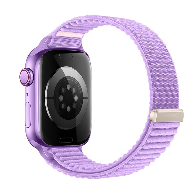 Apple Watch wave nylon band (paars)