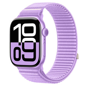 Apple Watch wave nylon band (paars)