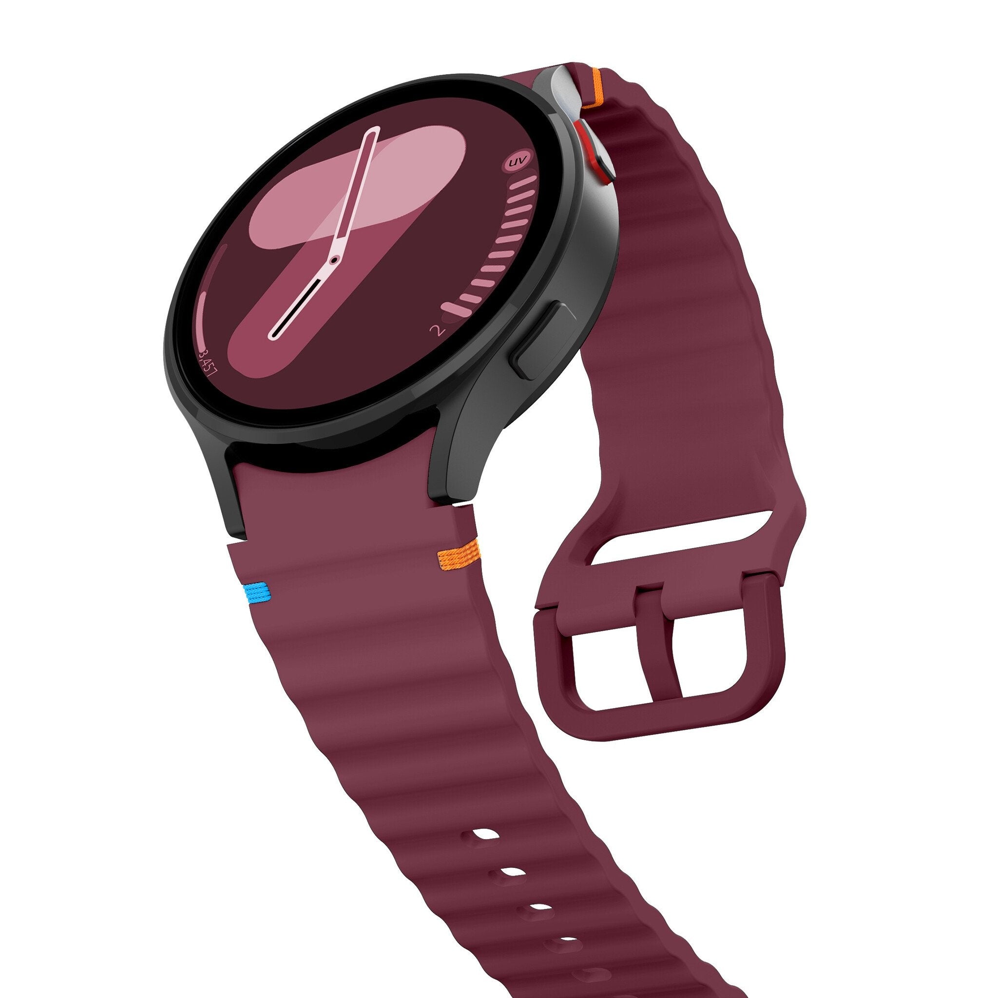 Samsung Galaxy Watch 6 Classic 47mm Wave Strap (Wine Red)