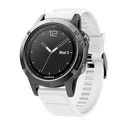 Garmin D2 Mach 2 - 47mm siliconen bandje (wit)