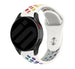Amazfit Active Sport Strap (White/Colourful)