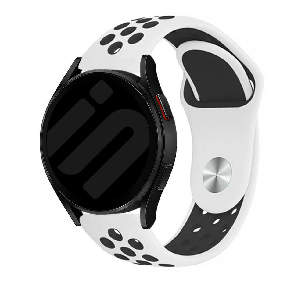 Coros Apex 2 sport bandje (wit/zwart)