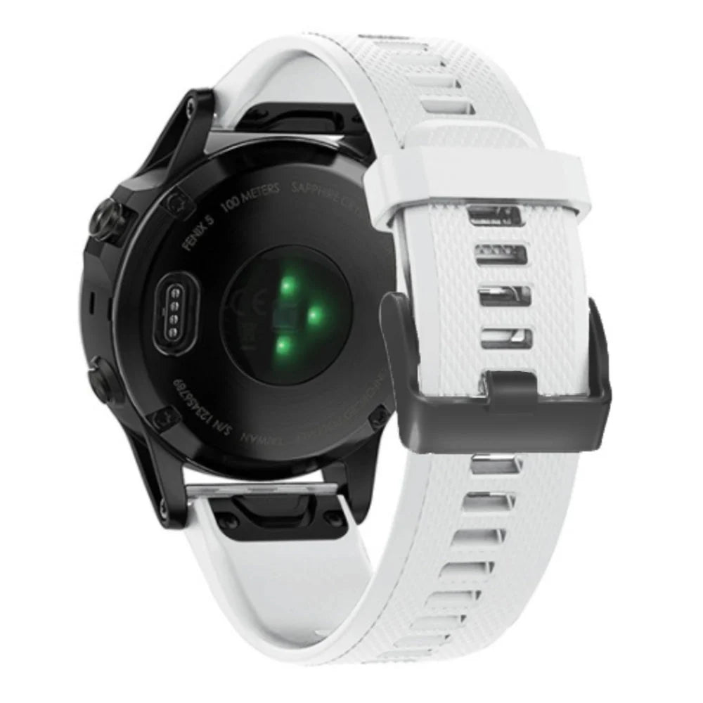 Garmin MARQ siliconen bandje (wit)