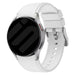 Samsung Galaxy Watch 6 - 44mm siliconen band perfect fit (wit)