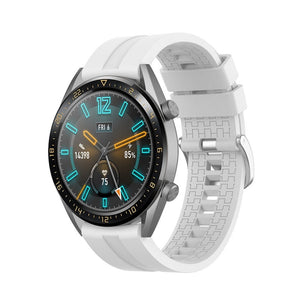 Huawei Watch Ultimate extreme silicone band (wit)