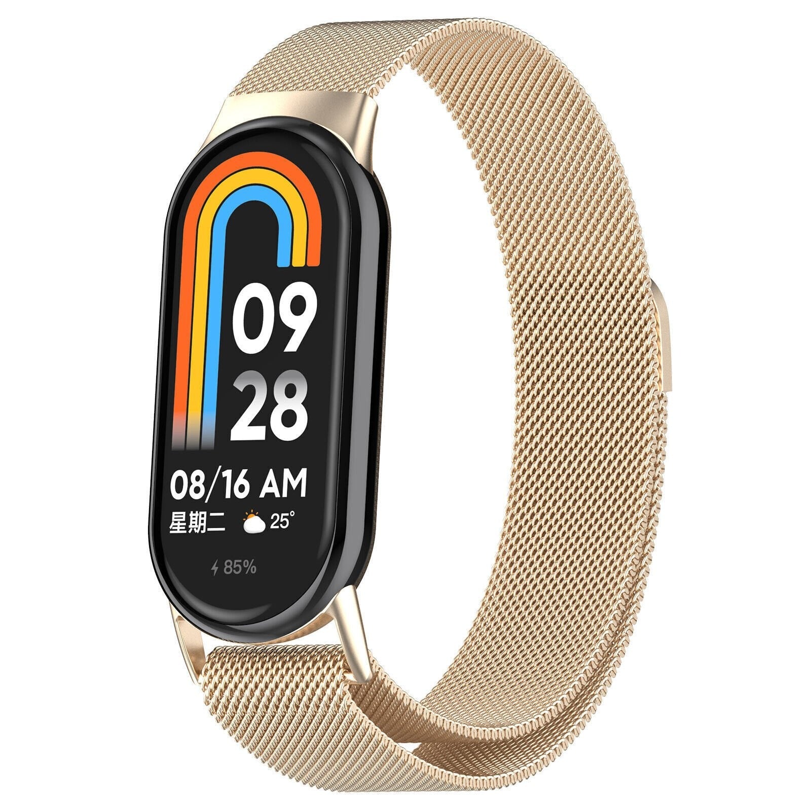 Xiaomi Smart Band 10 Milanese band (champagne)