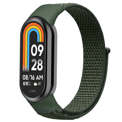 Xiaomi Smart Band 10 nylon bandje (legergroen)