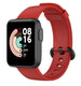 Xiaomi Mi Watch Lite siliconen bandje (rood)