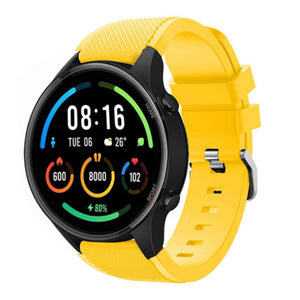 xiaomi-mi-watch-siliconen-bandje-geel