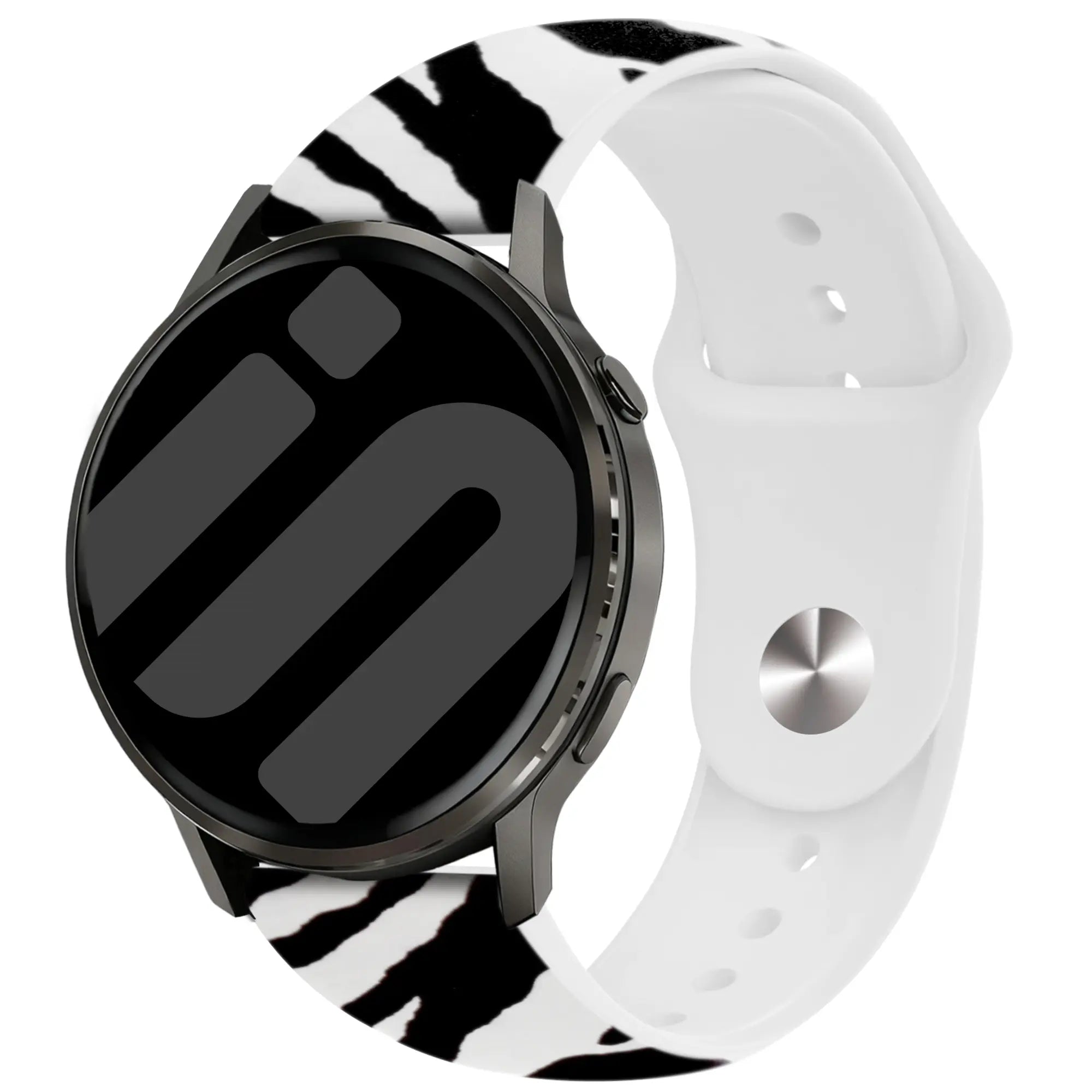 Garmin Vivoactive 3 Print Silicone Strap (Wild Zebra)