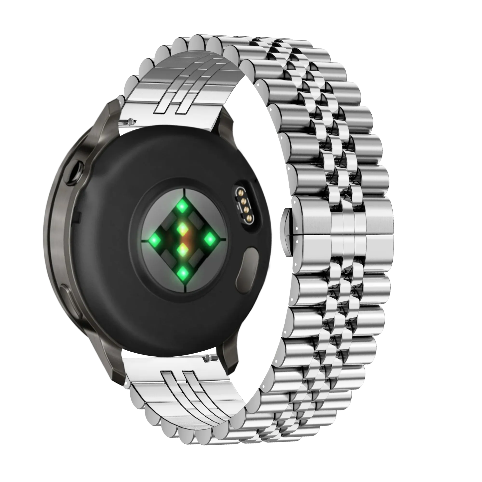 Bandz Garmin Approach S12 Steel Strap 'Jubilee' (Silver)
