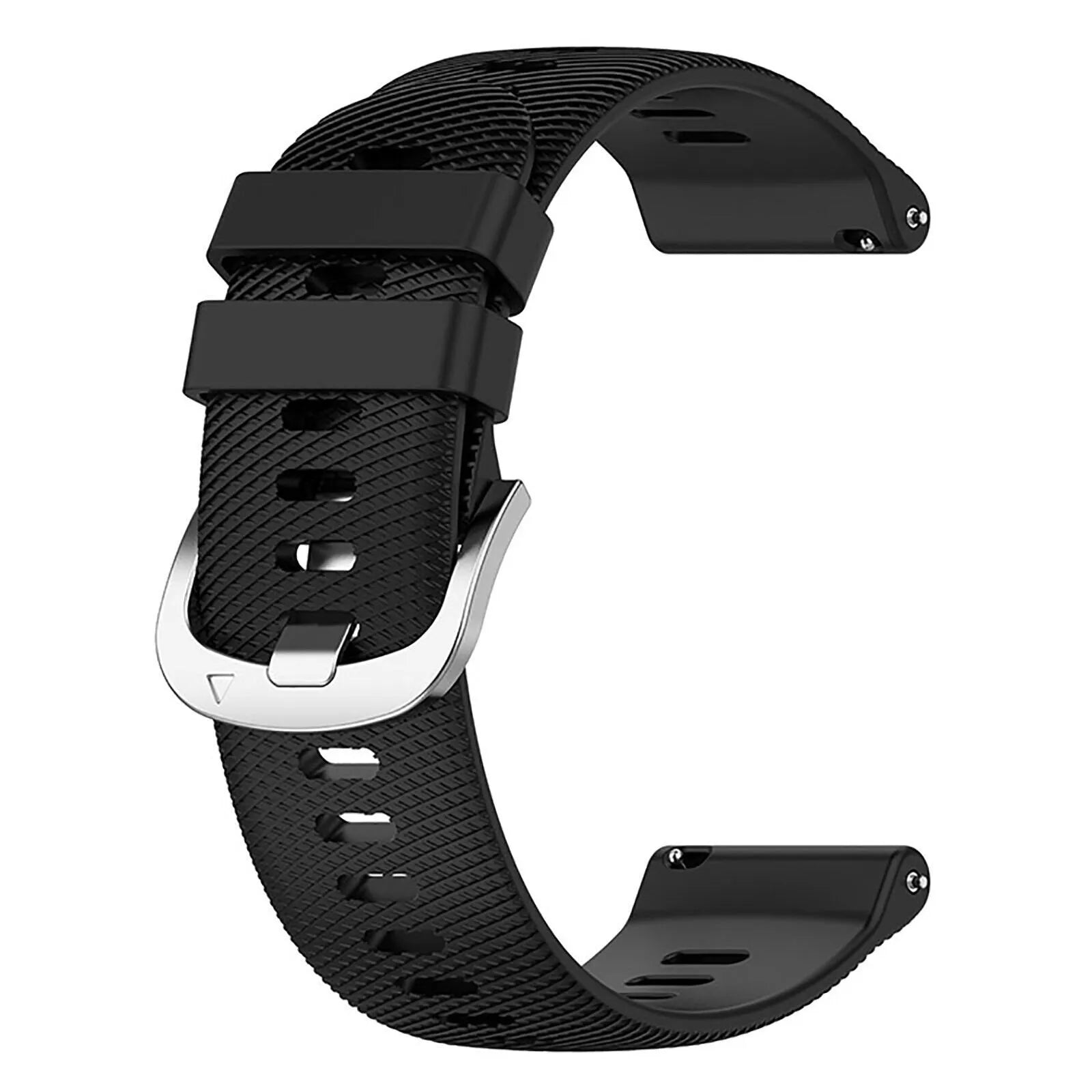 Coros Pace Pro siliconen bandje (zwart)