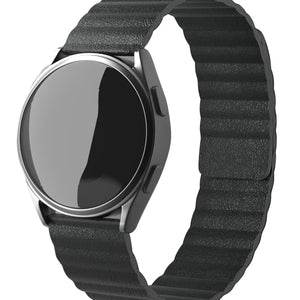 Amazfit Balance 2 Leather Loop Strap (Black)