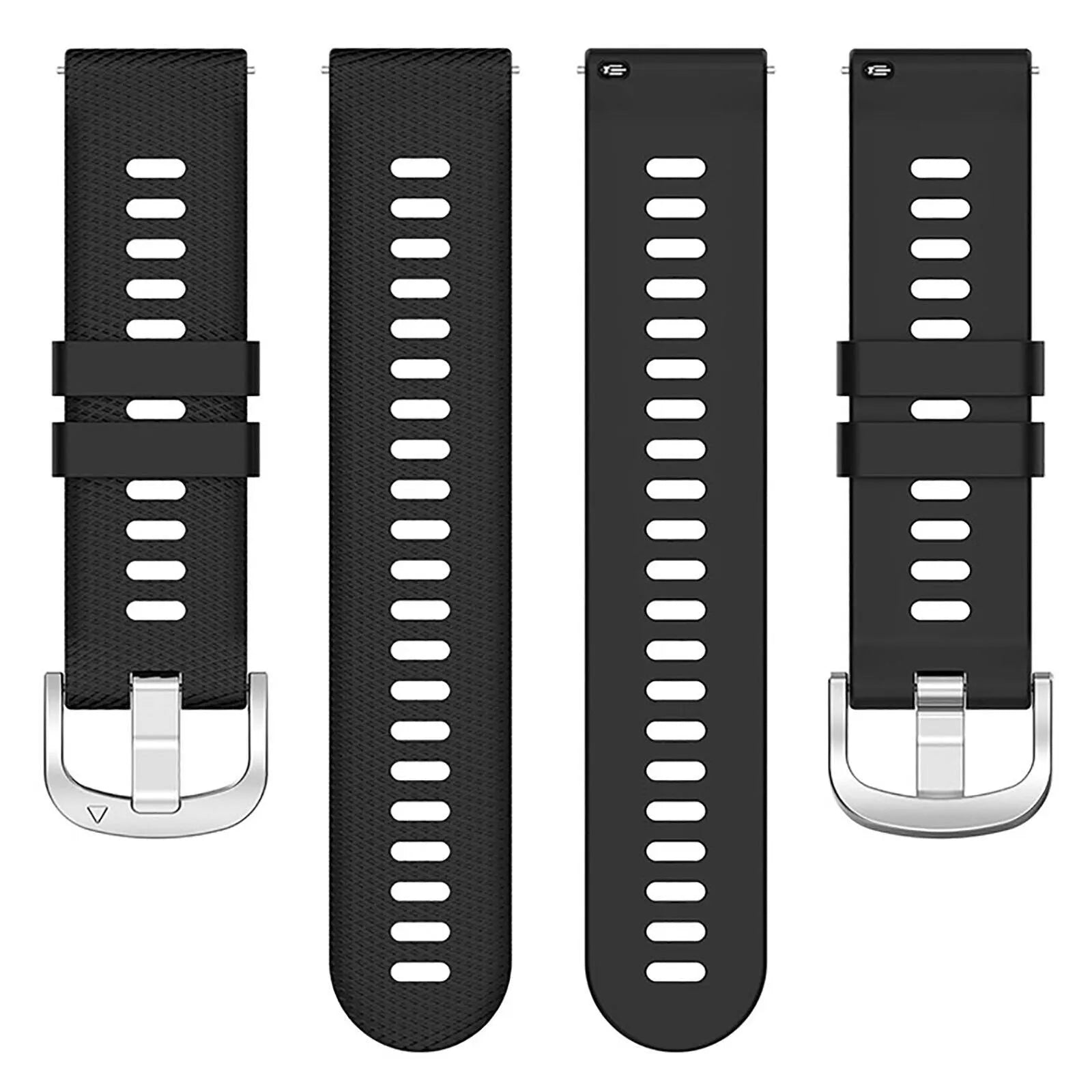 Coros Pace Pro siliconen bandje (zwart)