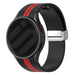 Samsung Galaxy Watch FE Magnetic Sport Strap (Black/Red)