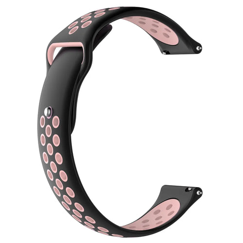 OnePlus Watch 3 - 43mm sport band (zwart/roze)
