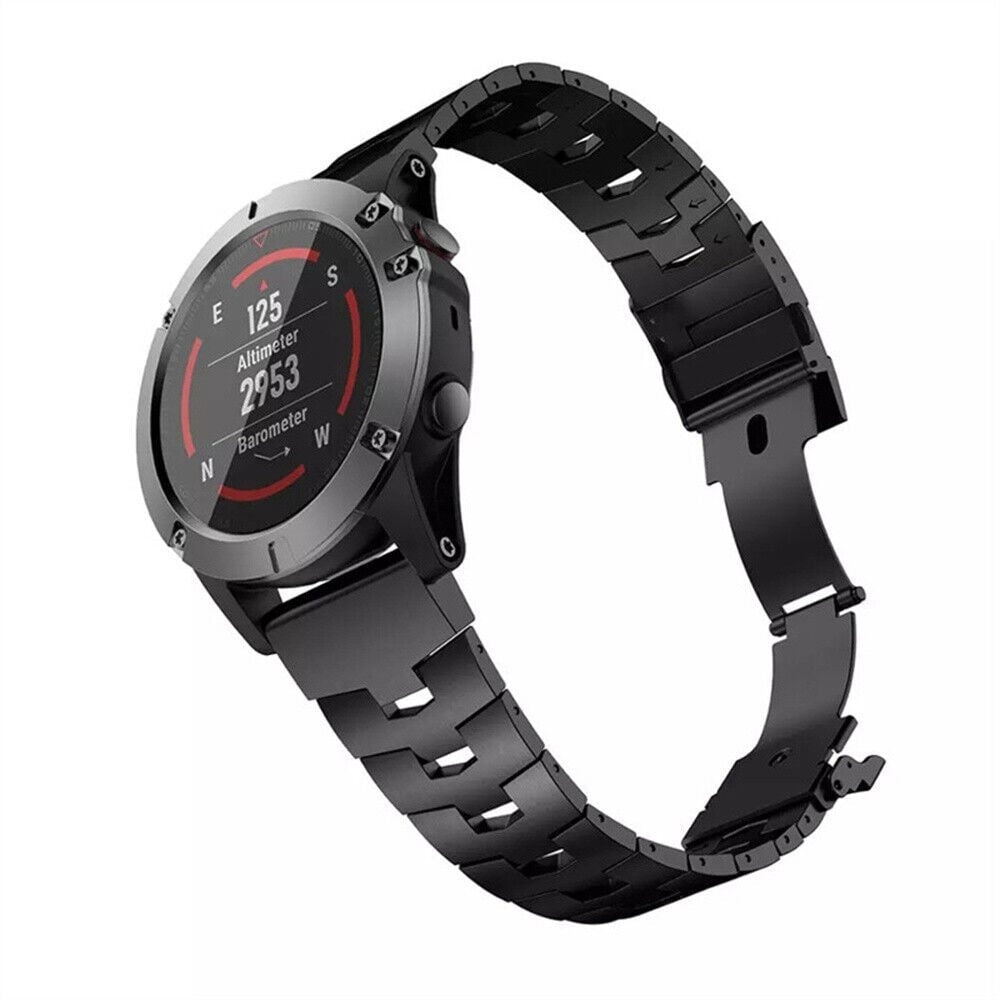 Garmin Approach S62 titanium bandje (zwart)