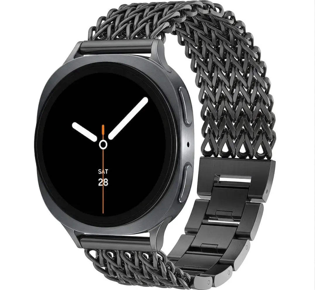 Samsung Galaxy Watch 8 Classic Metal Mesh Strap (Black)