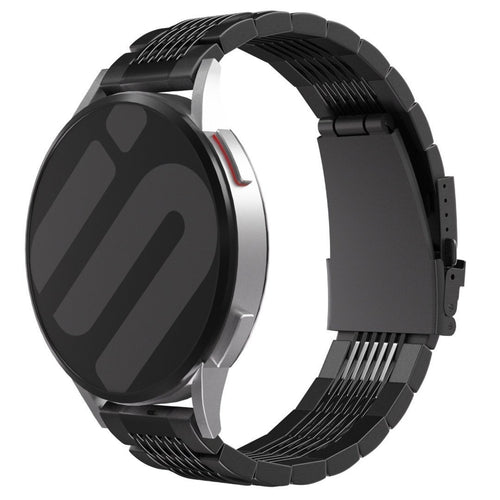 Oppo Watch X2 Premium Steel Link Strap (Black)