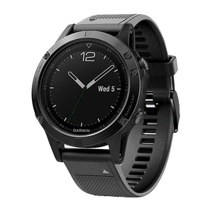 Garmin MARQ siliconen bandje (zwart)